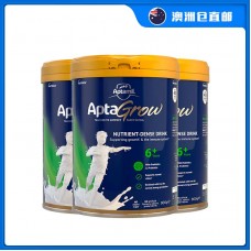 【澳洲直邮包邮】Aptamil 爱他美 儿童成长奶粉3段 900克x3罐/箱（6-10岁）【新疆、西藏、内蒙古、青海、宁夏、海南、甘肃，需加收运费】